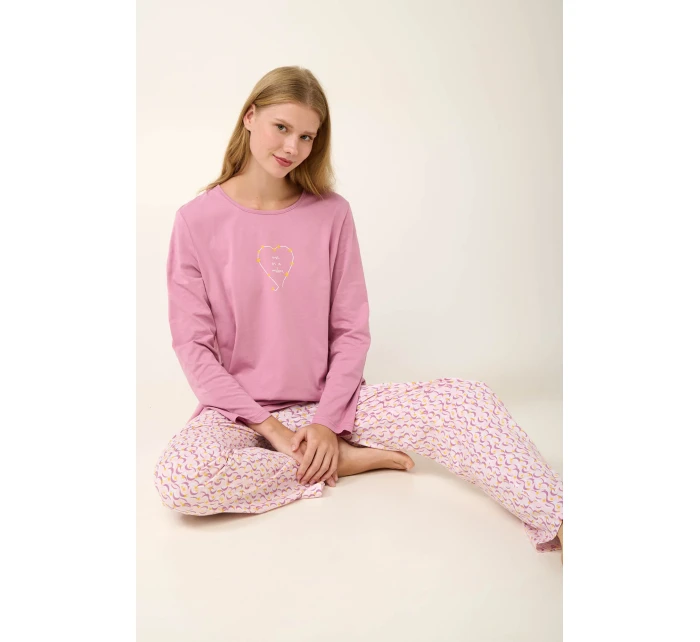 Vamp - Bavlnené pyžamo s potlačou 21927 - Vamp Vamp - Bavlnené pyžamo s potlačou 21927 - Vamp