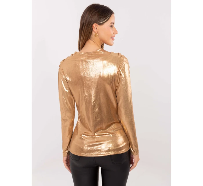 Blúzka DHJ BZ 15268.30 camel Blúzka DHJ BZ 15268.30 camel