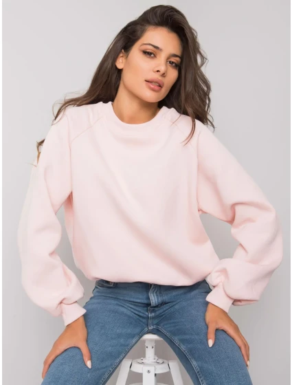 Mikina RV BL 6758.50P svetlo ružová