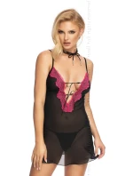 Dámska košieľka Flavia chemise + tangá ZADARMO! - Irall Dámska košieľka Flavia chemise + tangá ZADARMO! - Irall