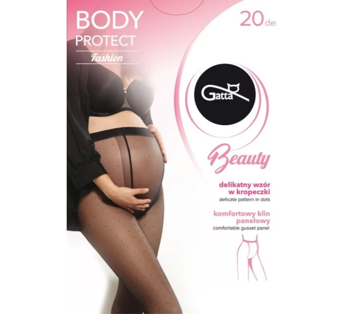 Dámske pančuchové nohavice GB BODY PROTECT - 20 DEN, Bodky