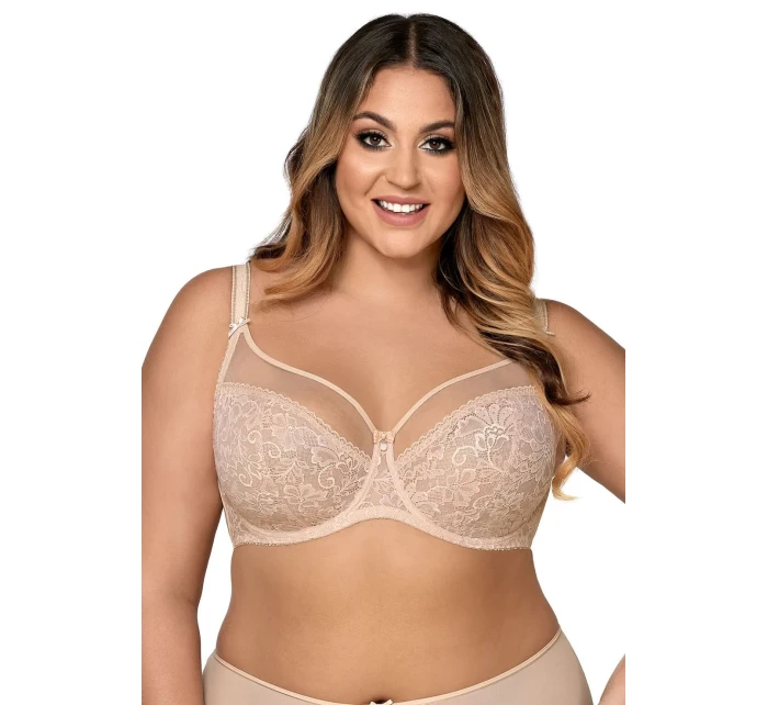 Dámská podprsenka 1396 Crystal beige plus - AVA Dámská podprsenka 1396 Crystal beige plus - AVA