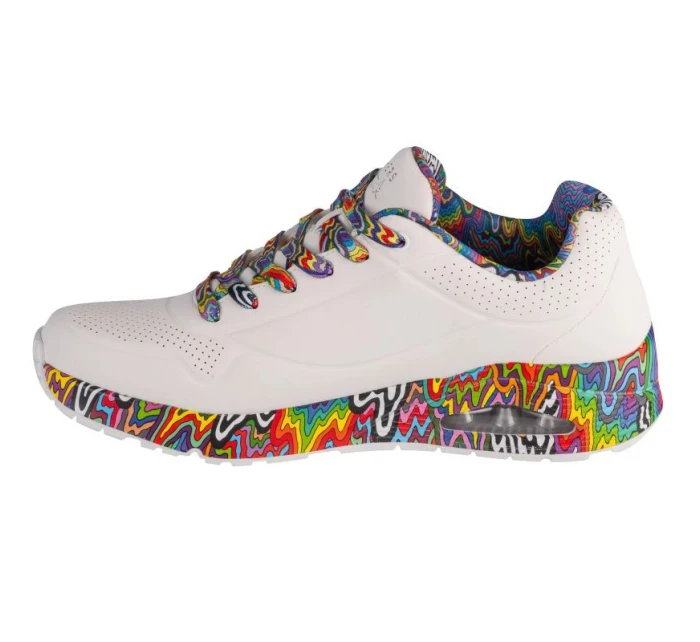 Skechers Uno - Stark Mini Drip 183518-WMLT White Skechers Uno - Stark Mini Drip 183518-WMLT White