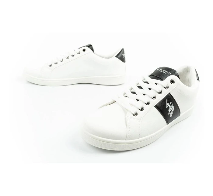 U.S. Polo model 22115602 tenisky pánské tenisky módní bílé pohodlné