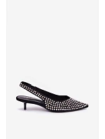 Dámské sandály Heel s přezkami Černé model 22320648 - Boto Dámské sandály Heel s přezkami Černé model 22320648 - Boto