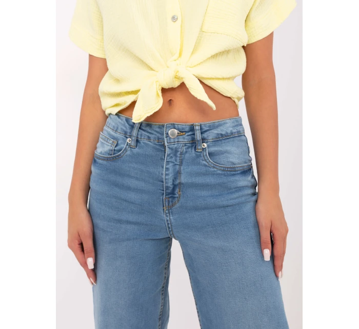 Nohavice D85083BI62544L202 svetlomodré