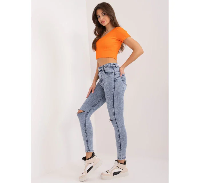 Spodnie jeans NM SP H32.12X niebieski