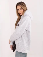Mikina RV BL A1034.30 melanžová sivá Mikina RV BL A1034.30 melanžová sivá