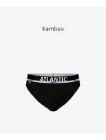 Pánske bambusové nohavičky ATLANTIC PREMIUM - čierne Pánske bambusové nohavičky ATLANTIC PREMIUM - čierne