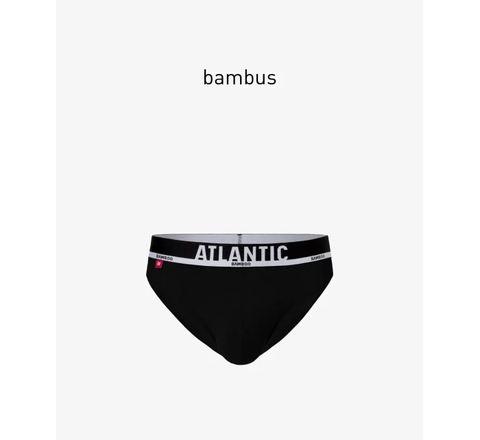 Pánske bambusové nohavičky ATLANTIC PREMIUM - čierne Pánske bambusové nohavičky ATLANTIC PREMIUM - čierne