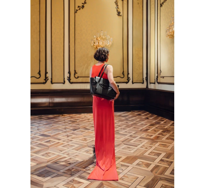 Dámska kabelka z kolekcie LAB Vuch Eliora - Noir