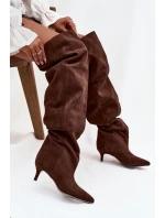 Topánky na podpätku model 219135 Krok vo veľkom štýle