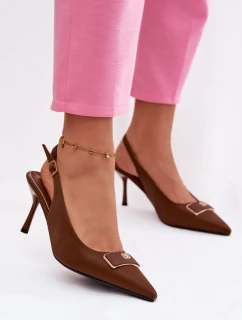 Lodičky s ihlovým podpätkom model 223859 Krok vo veľkom štýle