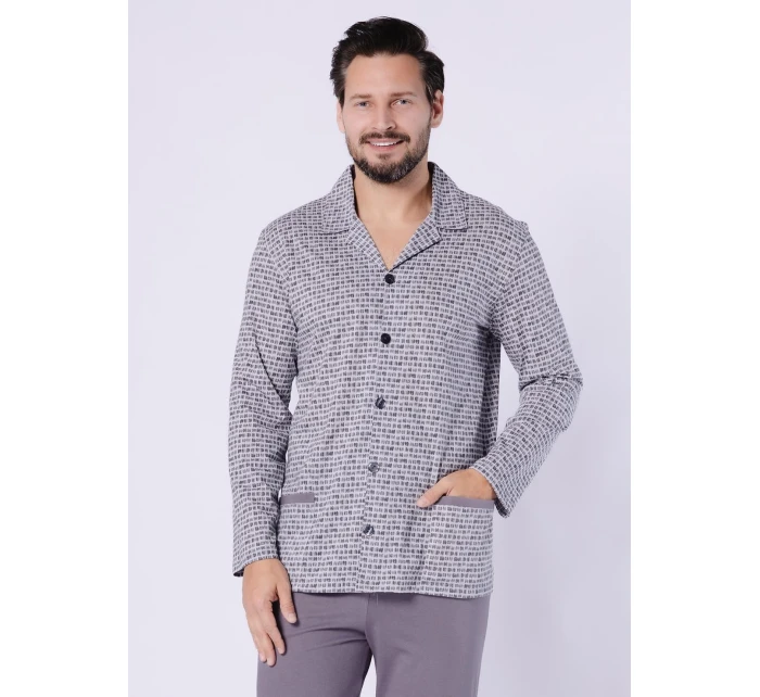 Pyžamo long/r M2XL rozepínací model 21955083 - HOTBERG Pyžamo long/r M2XL rozepínací model 21955083 - HOTBERG