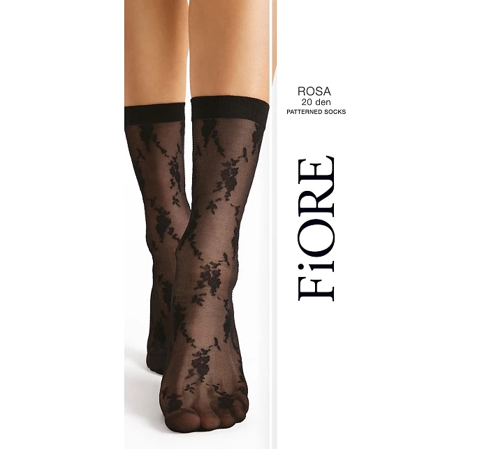 Ponožky model 22106623 Rosa 20 den - Fiore