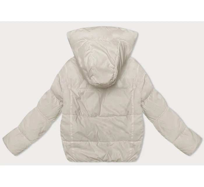 Světle béžová dámská sportovní bunda model 21246363 - Miss TiTi