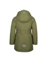 Dětská zimní bunda s kapucí Dívčí kabát zelená model 21351376 - Trollkids Dětská zimní bunda s kapucí Dívčí kabát zelená model 21351376 - Trollkids