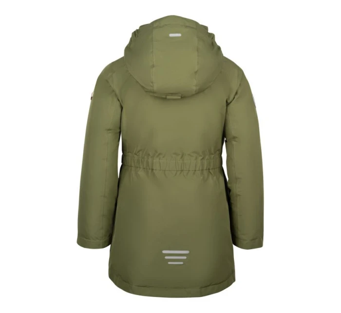 Dětská zimní bunda s kapucí Dívčí kabát zelená model 21351376 - Trollkids Dětská zimní bunda s kapucí Dívčí kabát zelená model 21351376 - Trollkids