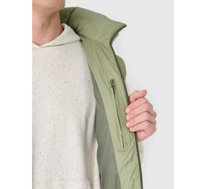 Pánska páperová košeľa bez rukávov s prírodnou výplňou 4F 4FWAW24TVJAM148-43S