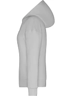 Dámská mikina s kapucí 02. soft grey model 22534452 - Daiber