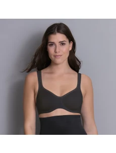 Podprsenka s kosticami Twin Firm molded 5694 black - RosaFaia