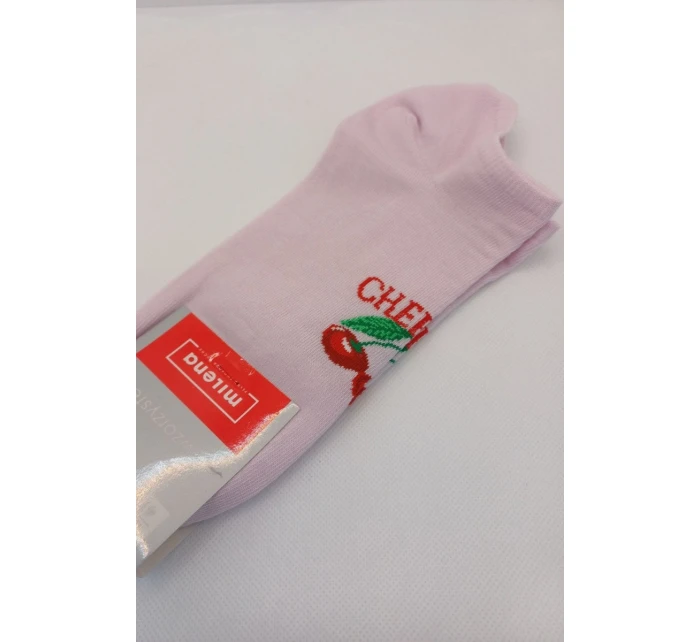 Dámské kotníkové ponožky model 21713023 Růžové - Milena