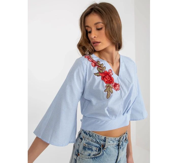 Halenka LK BZ model 18454088 bílá a modrá - FPrice