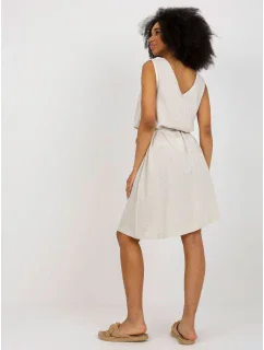 Šaty WN SK VE38.06 svetlo béžová