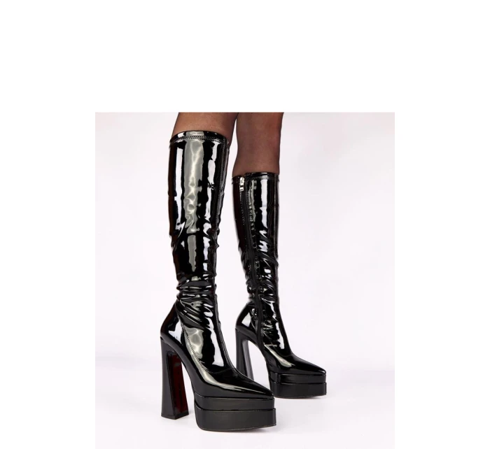 Topánky na podpätku model 221356 Solea