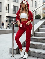 Dámska tepláková súprava AMILIA PREMIUM červená FashionStreet AY0742