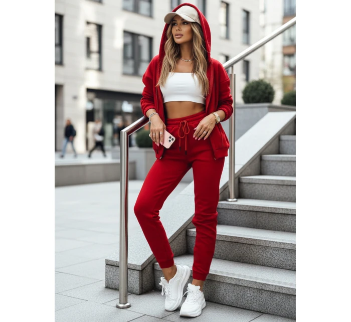 Komplet damski PREMIUM czerwony model 22011474 - FashionStreet