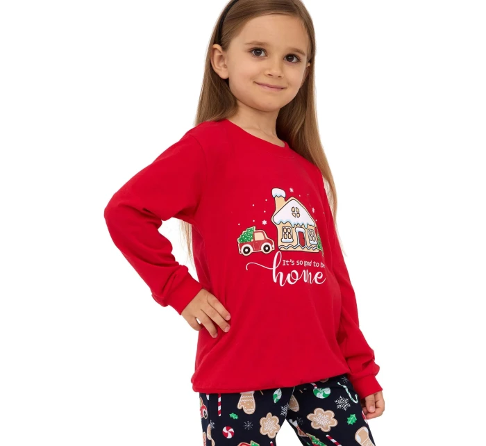 Dievčenské pyžamo 594/175 Domov - CORNETTE Dievčenské pyžamo 594/175 Domov - CORNETTE