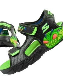 Sandále Skechers Jr 400614L/BKLM