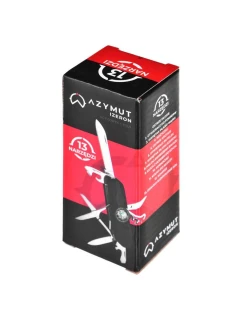 Kapesní nůž 13 + 90 černý model 21331522 - Azymut