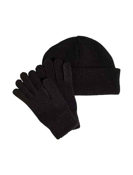 Dětská sada čepice + rukavice černá model 21815831 - ADIDAS