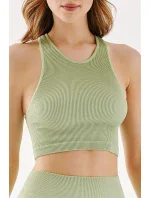 Gabriella Halter Rib Code 1203 farba:pistáciová