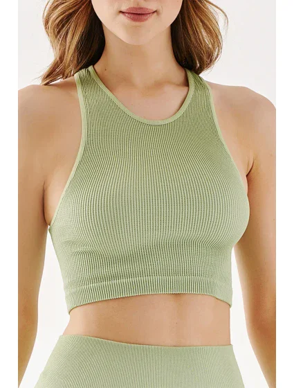 Gabriella Halter Rib Code 1203 farba:pistáciová