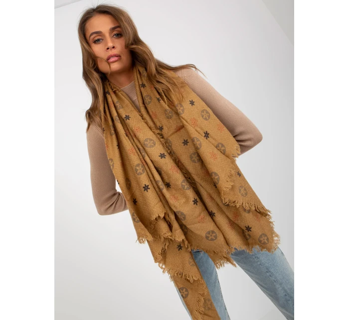 Chustka AT CH  camelowy model 20268340 - FPrice