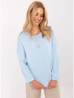Blúzka RV BZ A823.49 svetlo modrá