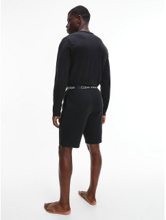 Pánské tričko s dlouhým rukávem model 16235246 UB1 Černá - Calvin Klein
