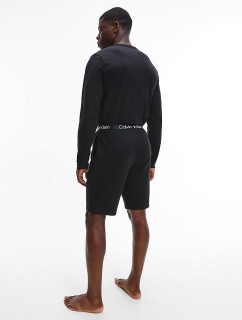 Pánske tričko s dlhým rukávom NM2171E - UB1 - Čierna - Calvin Klein