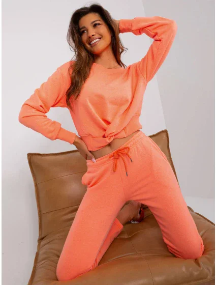 Dámska mikina EM BL HS 21 571.71 Neónová oranžová - Lily Rose Dámska mikina EM BL HS 21 571.71 Neónová oranžová - Lily Rose