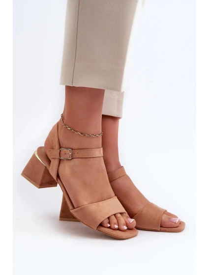 Sandály model 20934306 karamelové Step in style - SWEET SHOES Sandály model 20934306 karamelové Step in style - SWEET SHOES