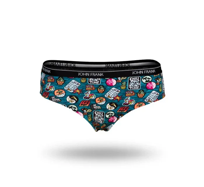 Dámské kalhotky hipster model 7055846 - John Frank Dámské kalhotky hipster model 7055846 - John Frank