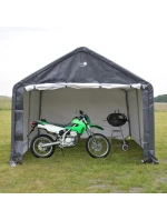 ZÁHRADNÁ GARÁŽ PIVILON 3,50x3,50x2,60M SASKA GARDEN GREY