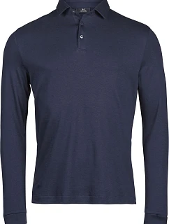 TJ 1442 Pima polo s dlouhým rukávem model 22464899 navy - Tee Jays