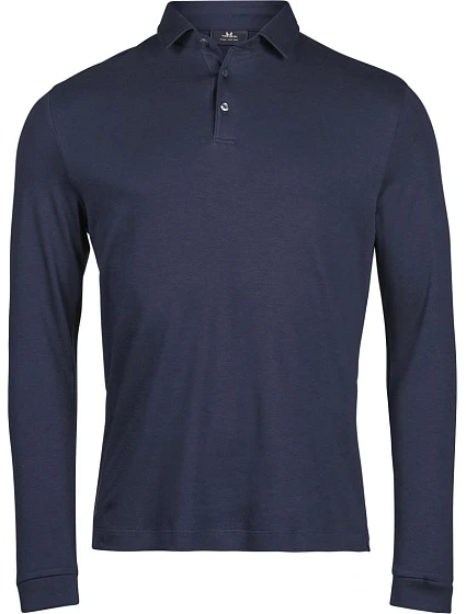 TJ 1442 Pima polo s dlouhým rukávem model 22464899 navy - Tee Jays