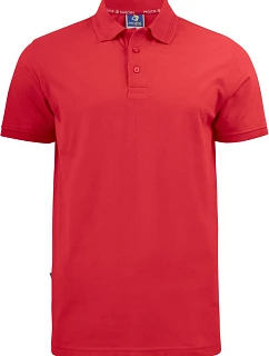 ProJob 2021 Pique Polo Pánske pracovné polo z hrubej bavlny 64.2021 červené