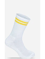 Mr. Socks L 05004 Tenisové ponožky "Basic" 88.5004 white/yellow Mr. Socks L 05004 Tenisové ponožky "Basic" 88.5004 white/yellow