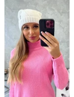 Dámska čiapka Klarysa K394 biela Dámska čiapka Klarysa K394 biela